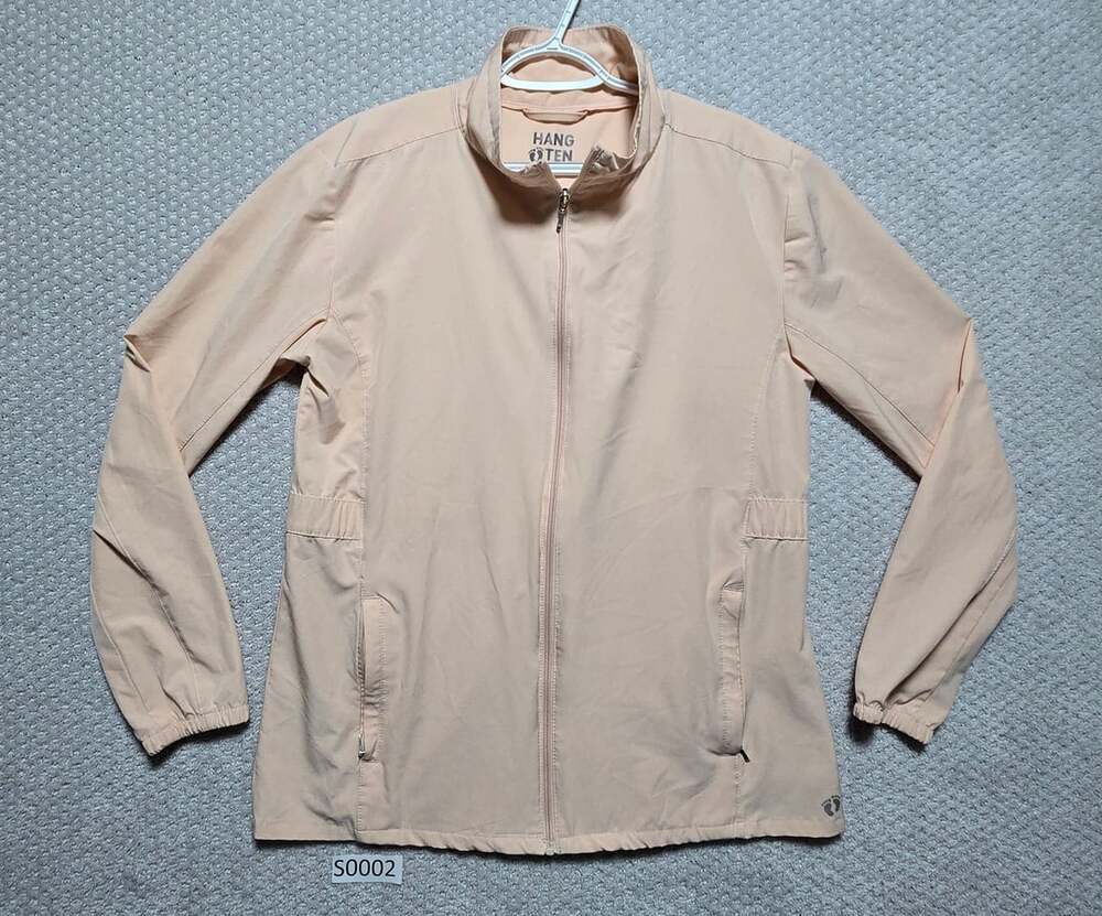 Hang Ten Full Zip Jacket Peach